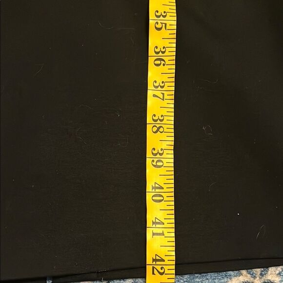 White House Black Market Boatneck Sheath Sleeveless Faux Leather Panels Dress - Picture 12 of 16